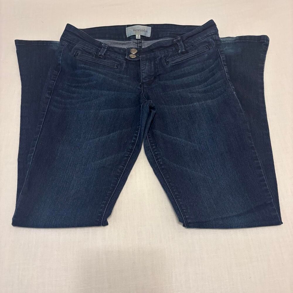 Rewind Women's Blue and Navy Jeans
